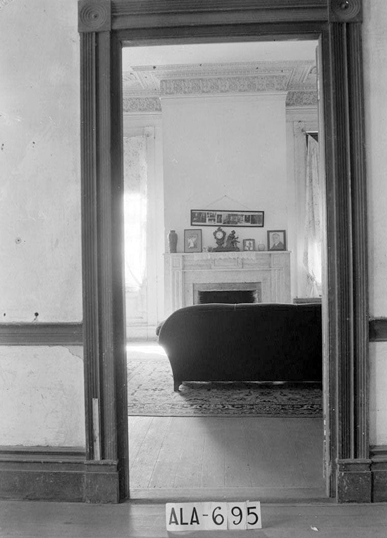 Historic Photo : Montgomery-Jones-Whitaker House, County Road 4 (Reynolds Mill Road), Prattville, Autauga County, AL 1 Photograph