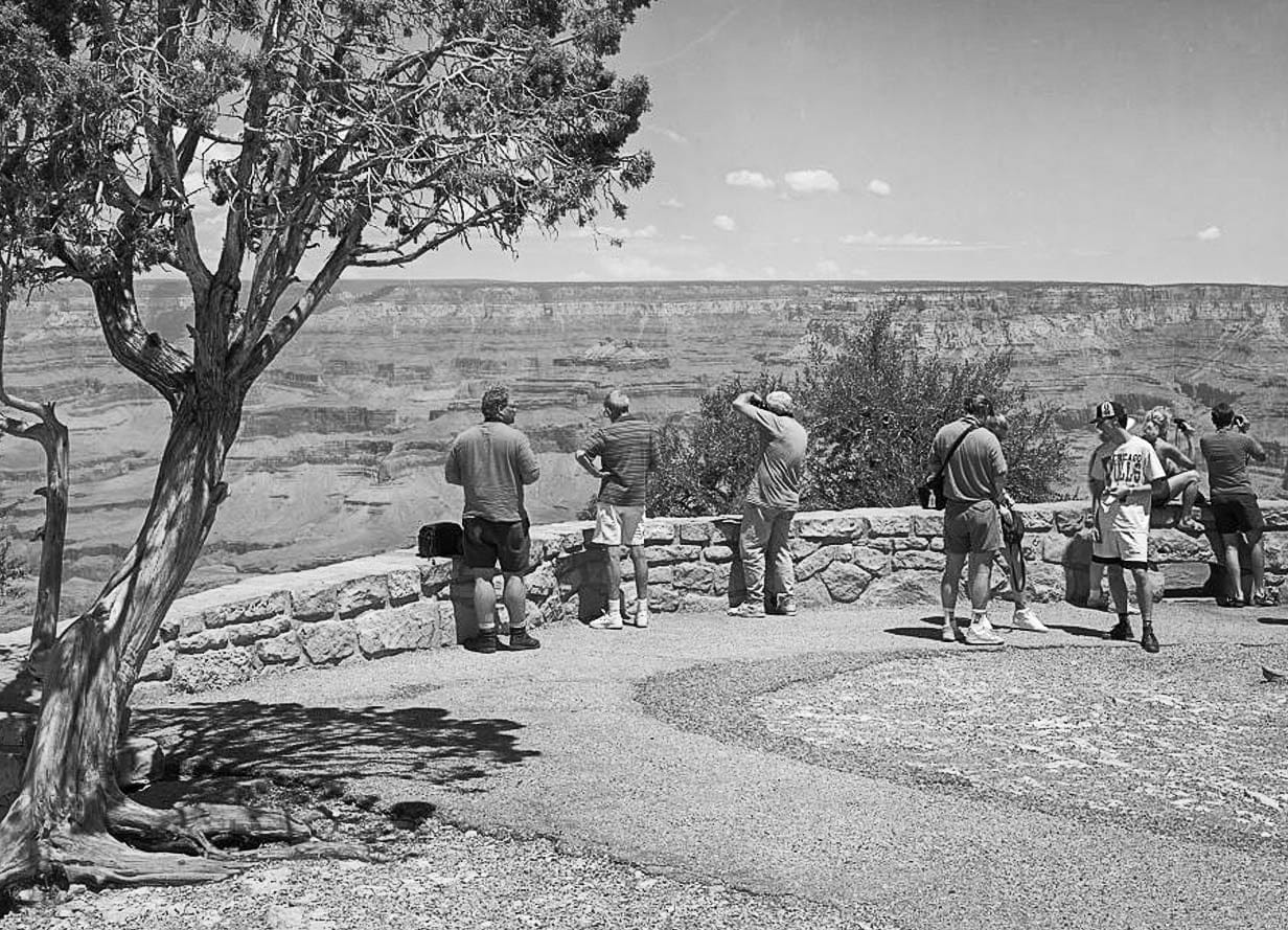 Historic Photo : East Rim Drive, Between South Entrance Road & park boundary, Grand Canyon, Coconino County, AZ 5 Photograph