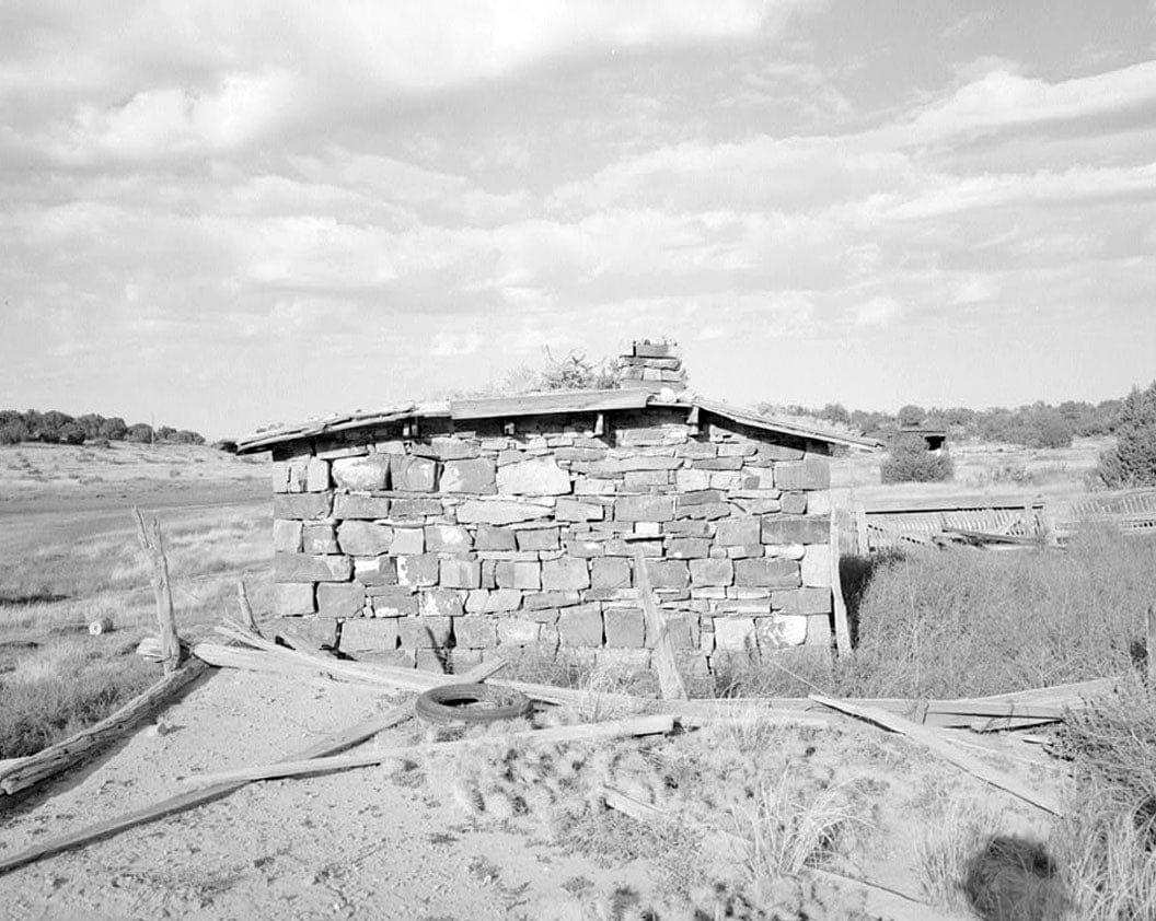 Historic Photo : Adam & Bessie Arnet Homestead, Marguerite Arnet Residence, 560 feet northeast of Adam & Bessie Arnet Residence, Model, Las Animas County, CO 1 Photograph