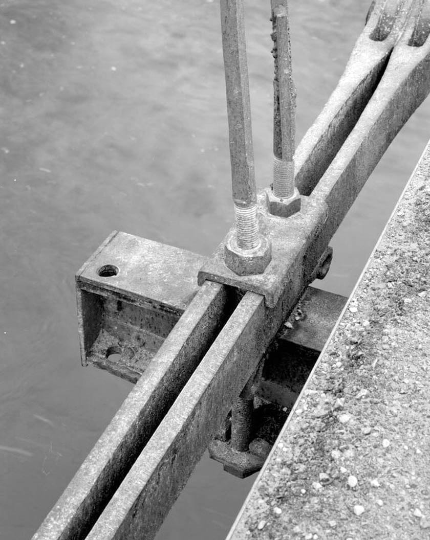 Historic Photo : Freeport Bridge, Spanning Upper Iowa River, Decorah, Winneshiek County, IA 13 Photograph