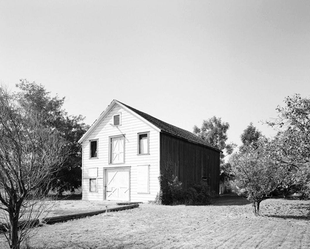 Historic Photo : Champion House, Barn, 1357 Mowry Avenue, Fremont, Alameda County, CA 1 Photograph