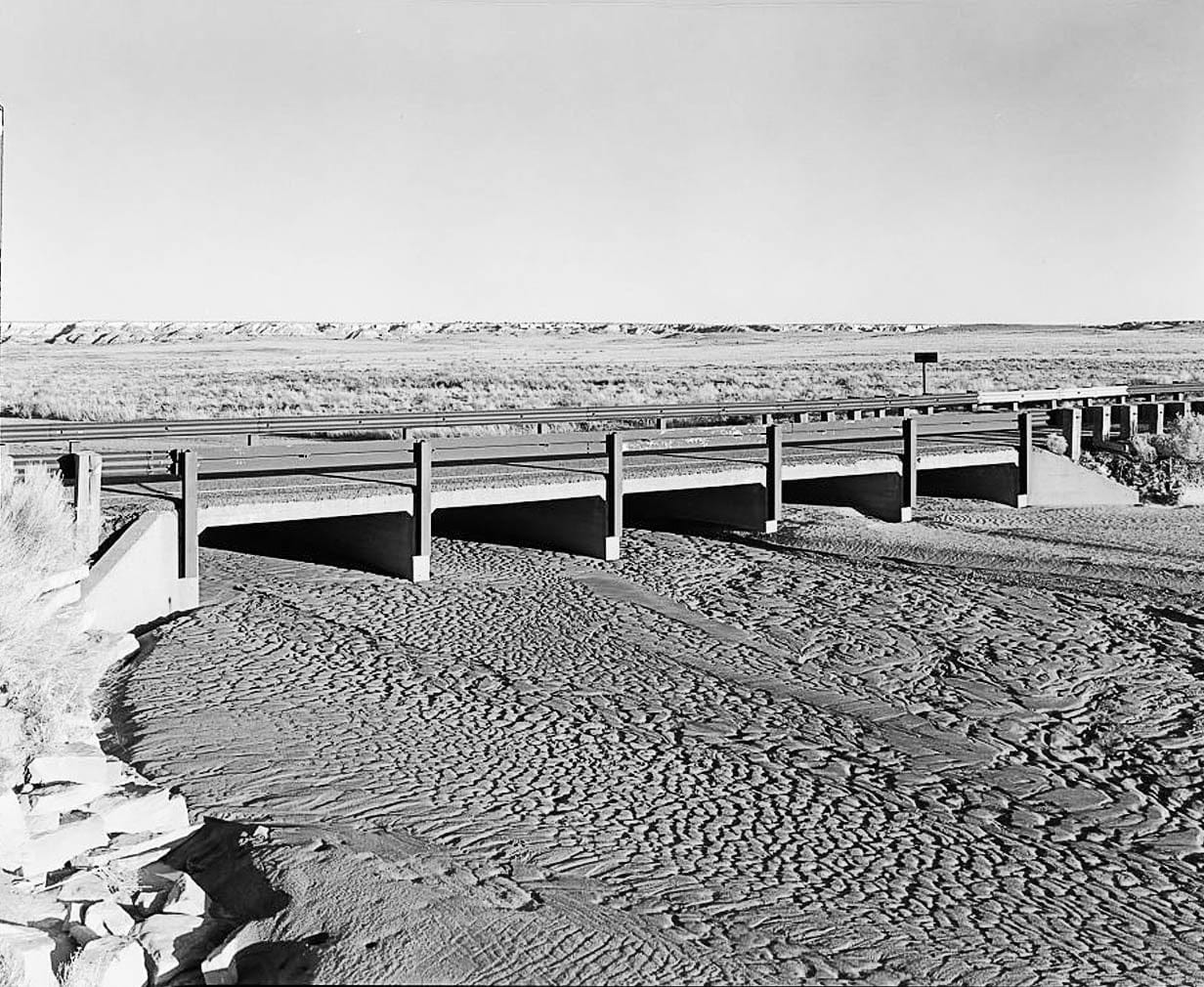 Historic Photo : Petrified Forest National Park Roads & Bridges, Holbrook, Navajo County, AZ 5 Photograph