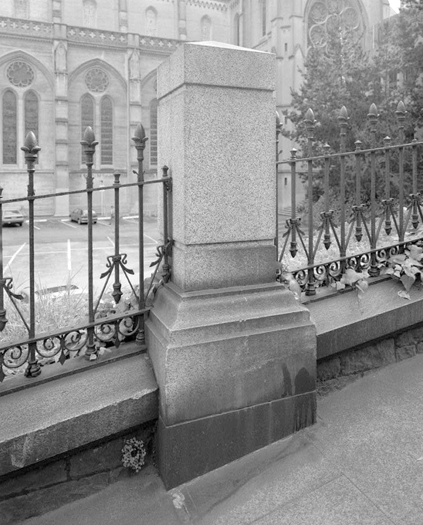 Historic Photo : Grace Cathedral, Crocker Fence, Along Taylor & Sacramento Streets, San Francisco, San Francisco County, CA 5 Photograph