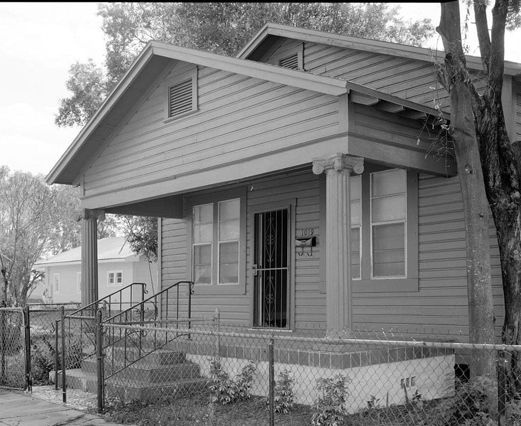 Historic Photo : 1019 East Fourteenth Avenue (House), 1019 East Fourteenth Avenue, Tampa, Hillsborough County, FL 2 Photograph