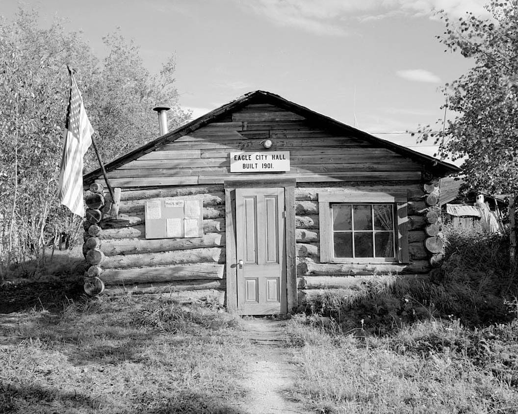Historic Photo : City Hall, C Street, Eagle, Southeast Fairbanks Census Area, AK 4 Photograph