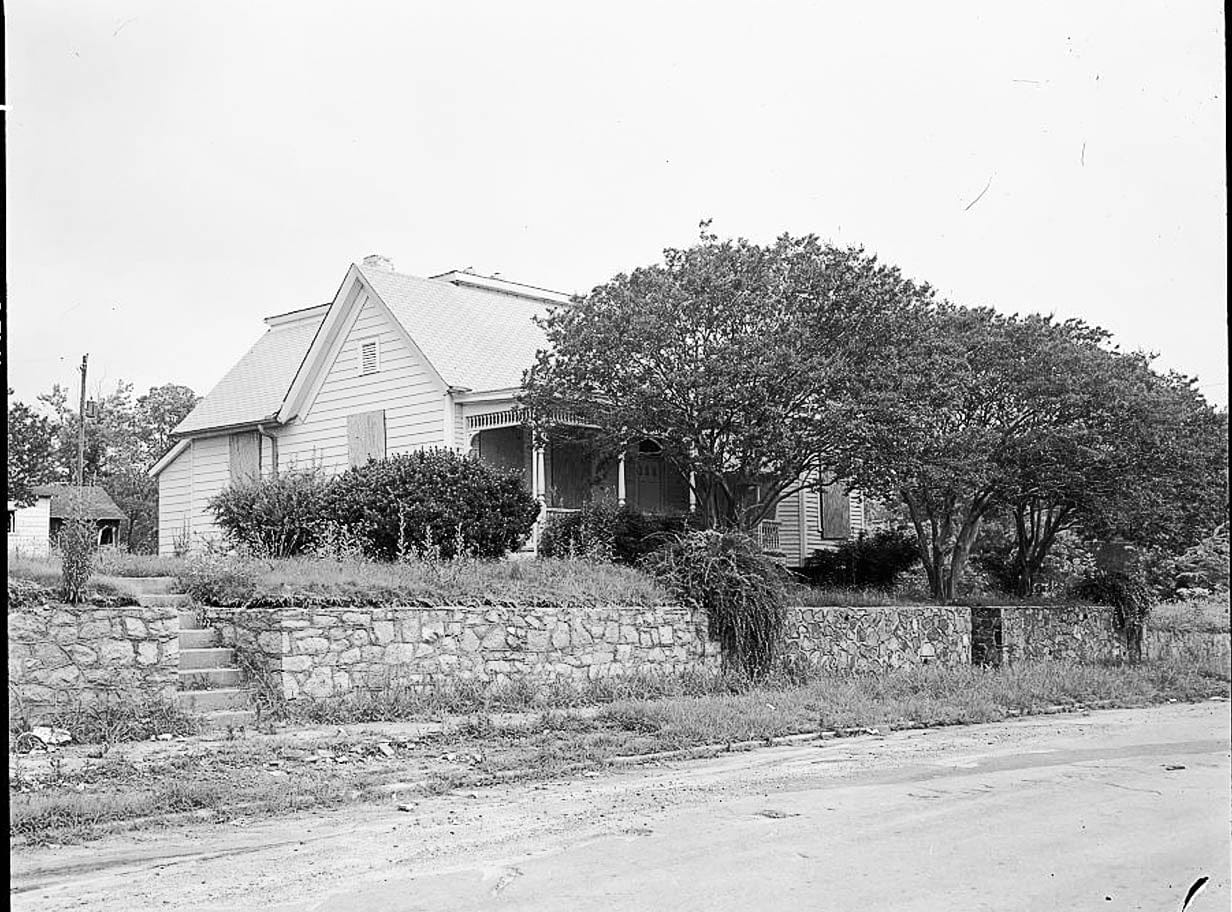Historic Photo : Conrad House, 1410 Bragg Street, Little Rock, Pulaski County, AR 1 Photograph