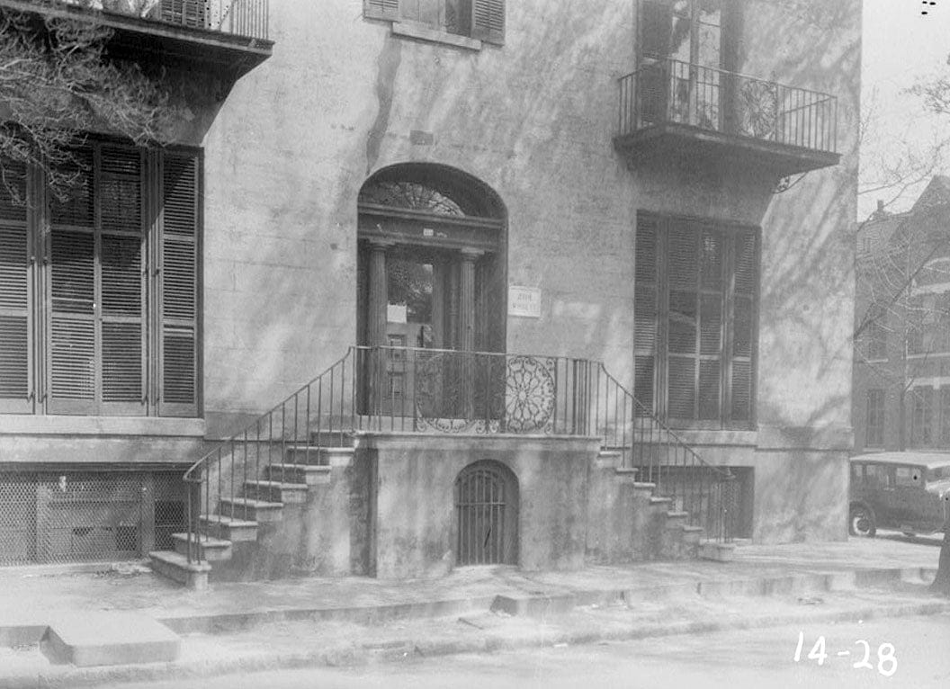 Historic Photo : Minis House, 204 Hull Street, Savannah, Chatham County, GA 3 Photograph