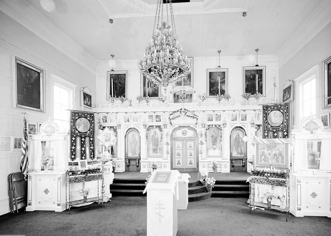 Historic Photo : Saints Peter & Paul Russian Orthodox Church, Church Street, Saint Paul, Aleutians West Census Area, AK 3 Photograph