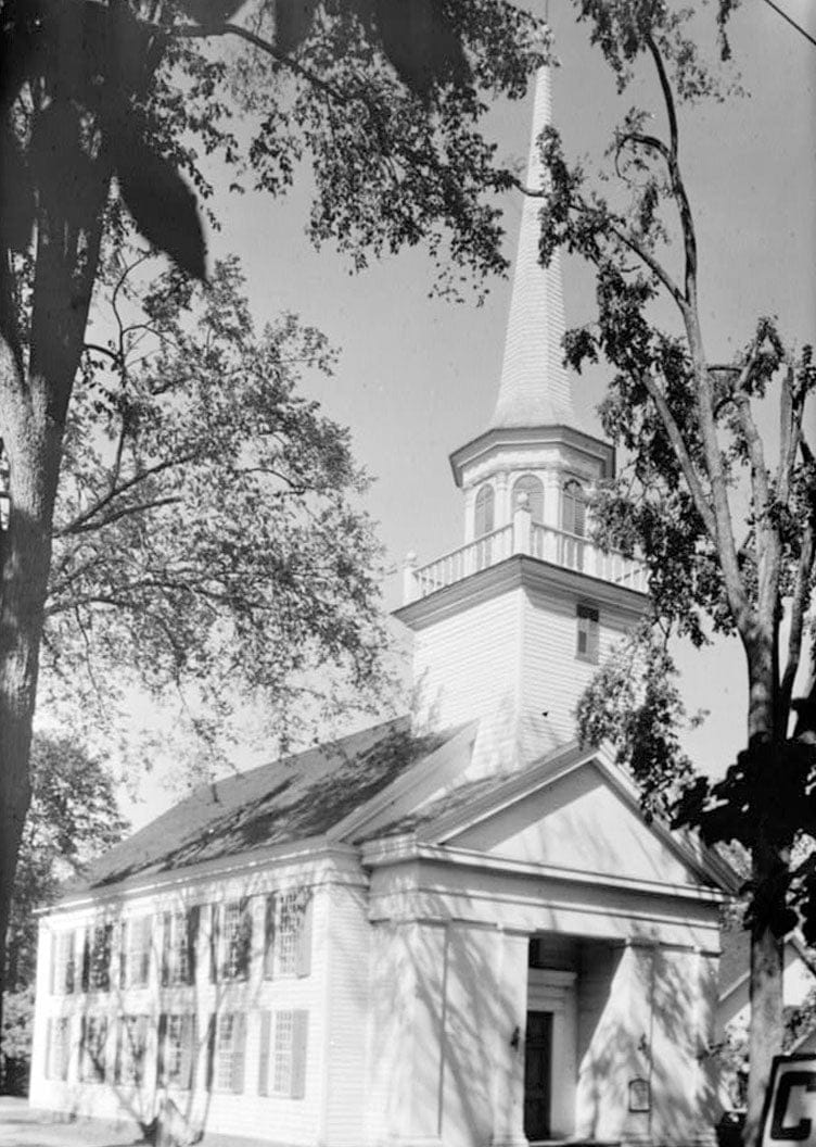 Historic Photo : Congregational Church, Wilton, Fairfield County, CT 1 Photograph