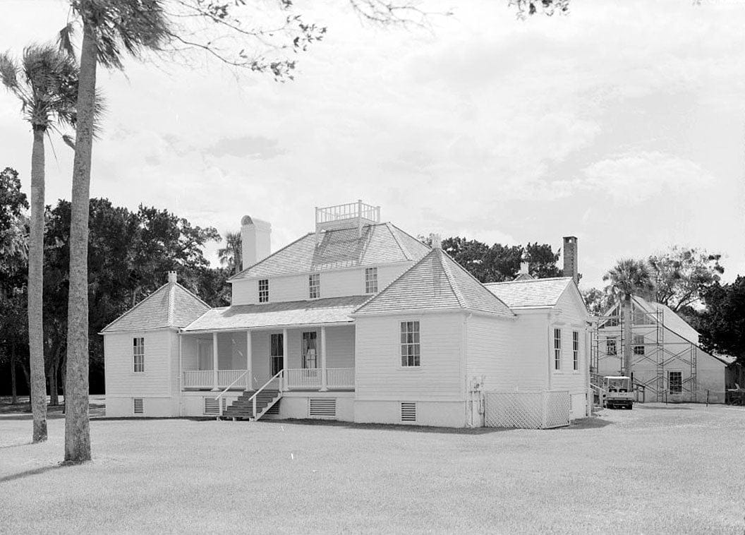 Historic Photo : Kingsley Plantation, House, 11676 Palmetto Avenue, Jacksonville, Duval County, FL 4 Photograph