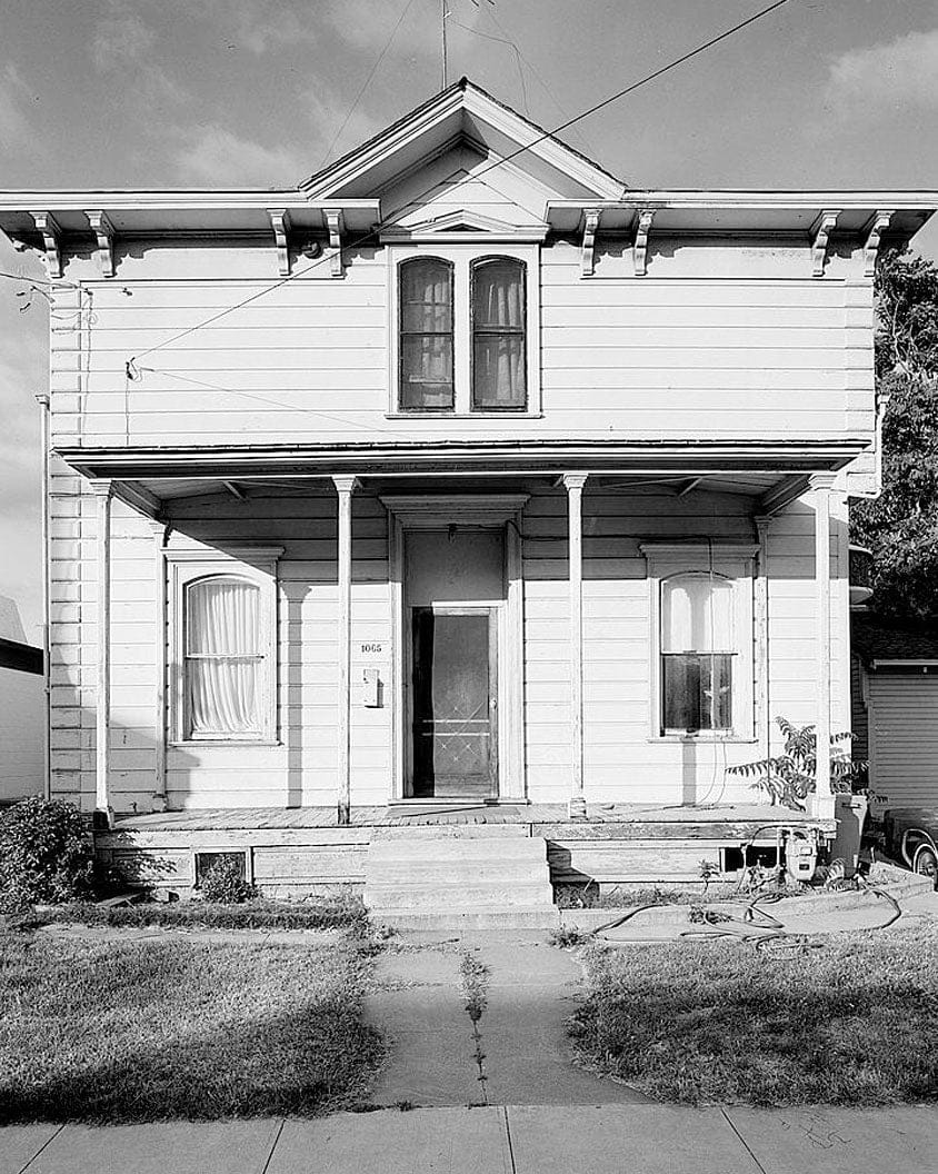 Historic Photo : Larder House, 1065 Alviso Street, Santa Clara, Santa Clara County, CA 1 Photograph