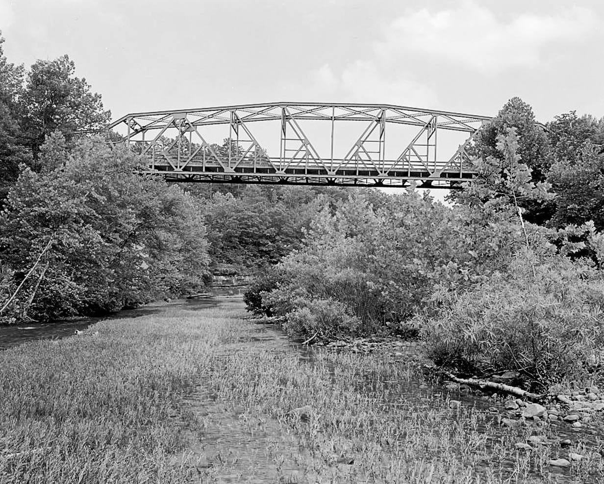 Historic Photo : Buffalo River Bridge, Spanning Buffalo River at State Highway 7, Pruitt, Newton County, AR 1 Photograph
