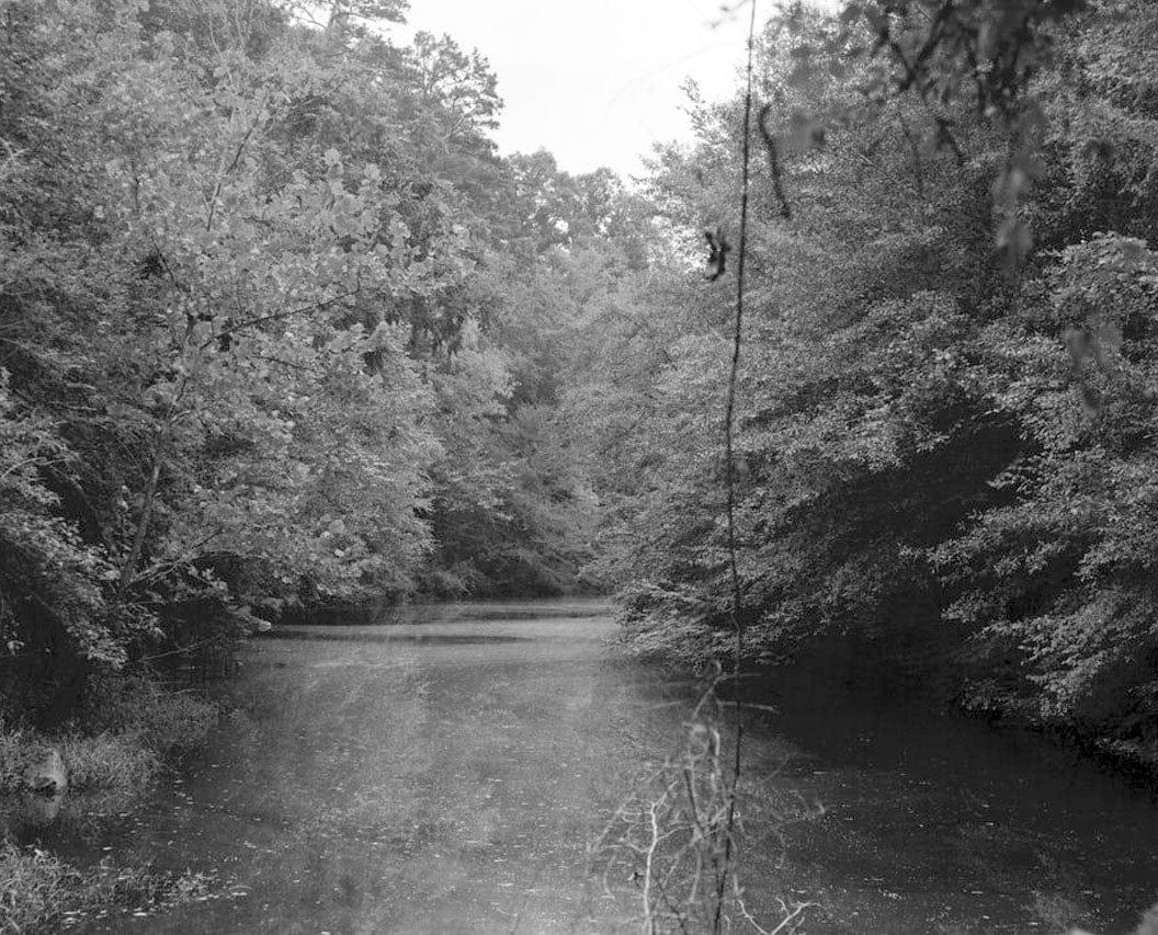 Historic Photo : Tallassee Shoals Hydroelectric Facility, Middle Oconee River, Athens, Clarke County, GA 4 Photograph