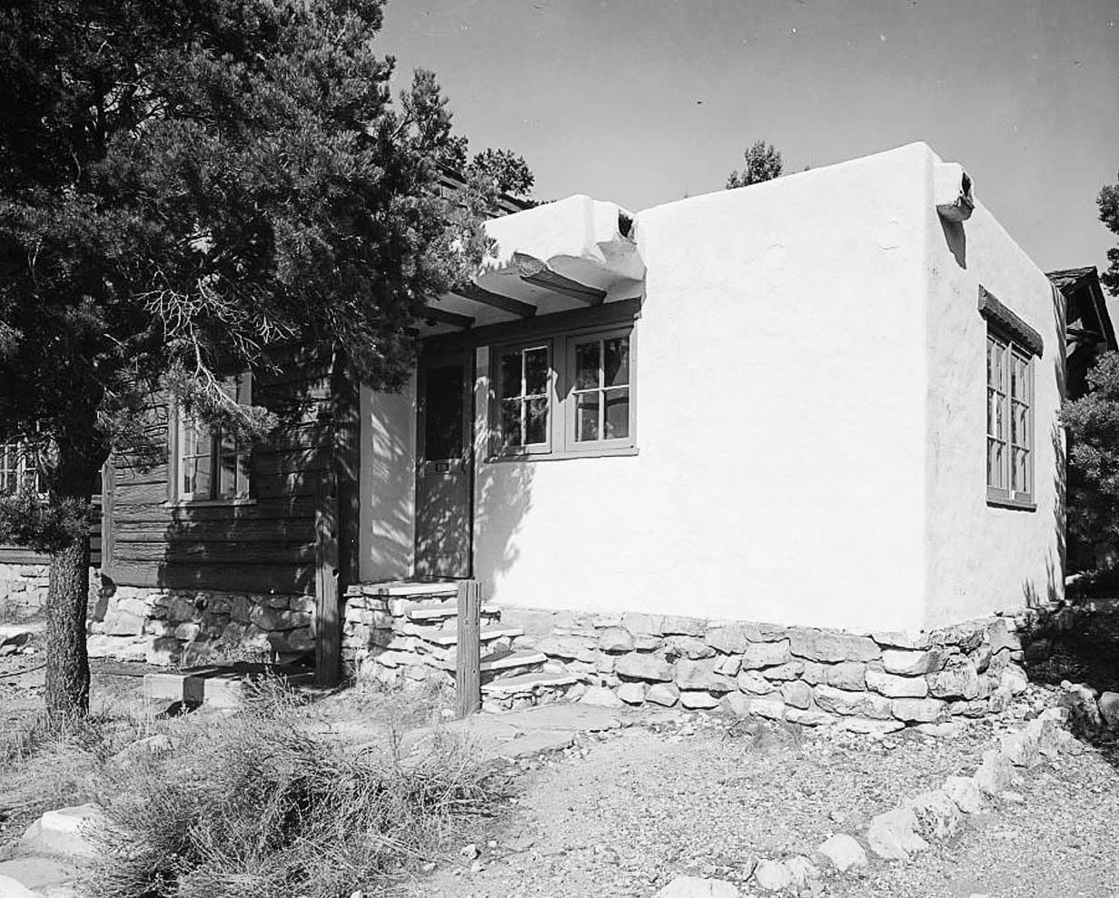 Historic Photo : Bright Angel Lodge, Cabin No. 6179-6182, Grand Canyon Village, South Rim, Grand Canyon, Coconino County, AZ 3 Photograph