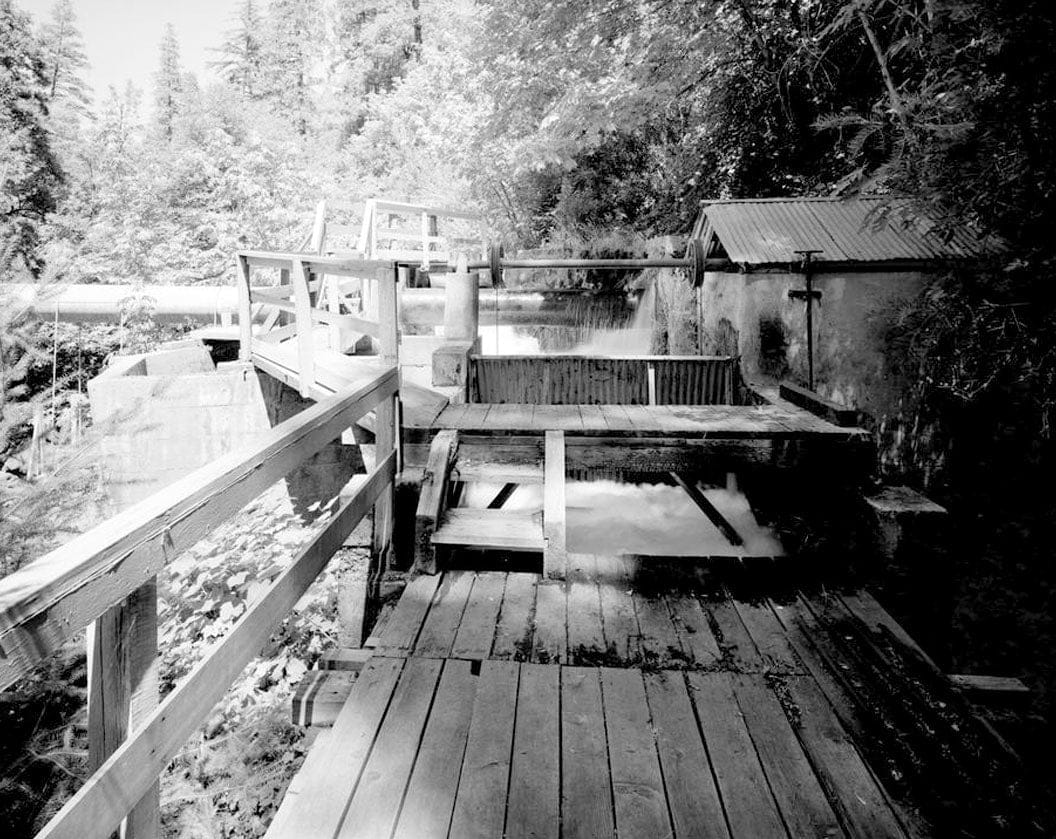 Historic Photo : Battle Creek Hydroelectric System, Battle Creek & Tributaries, Red Bluff, Tehama County, CA 4 Photograph