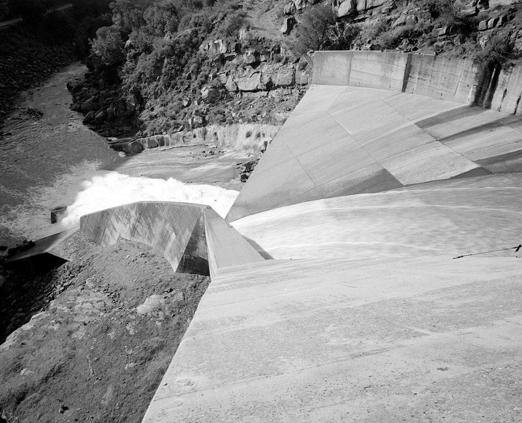 Historic Photo : Salinas Dam, Salinas River near Pozo Road, Santa Margarita, San Luis Obispo County, CA 4 Photograph