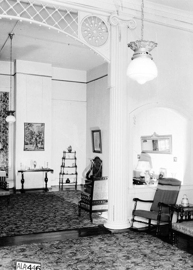 Historic Photo : East Alabama Masonic Female Institute, 205 East South Street, Talladega, Talladega County, AL 6 Photograph