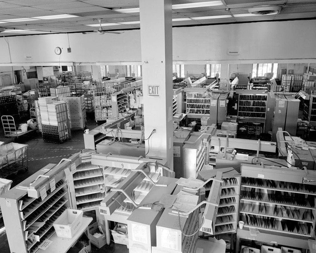 Historic Photo : Stamford Post Office, 421 Atlantic Street, Stamford, Fairfield County, CT 4 Photograph