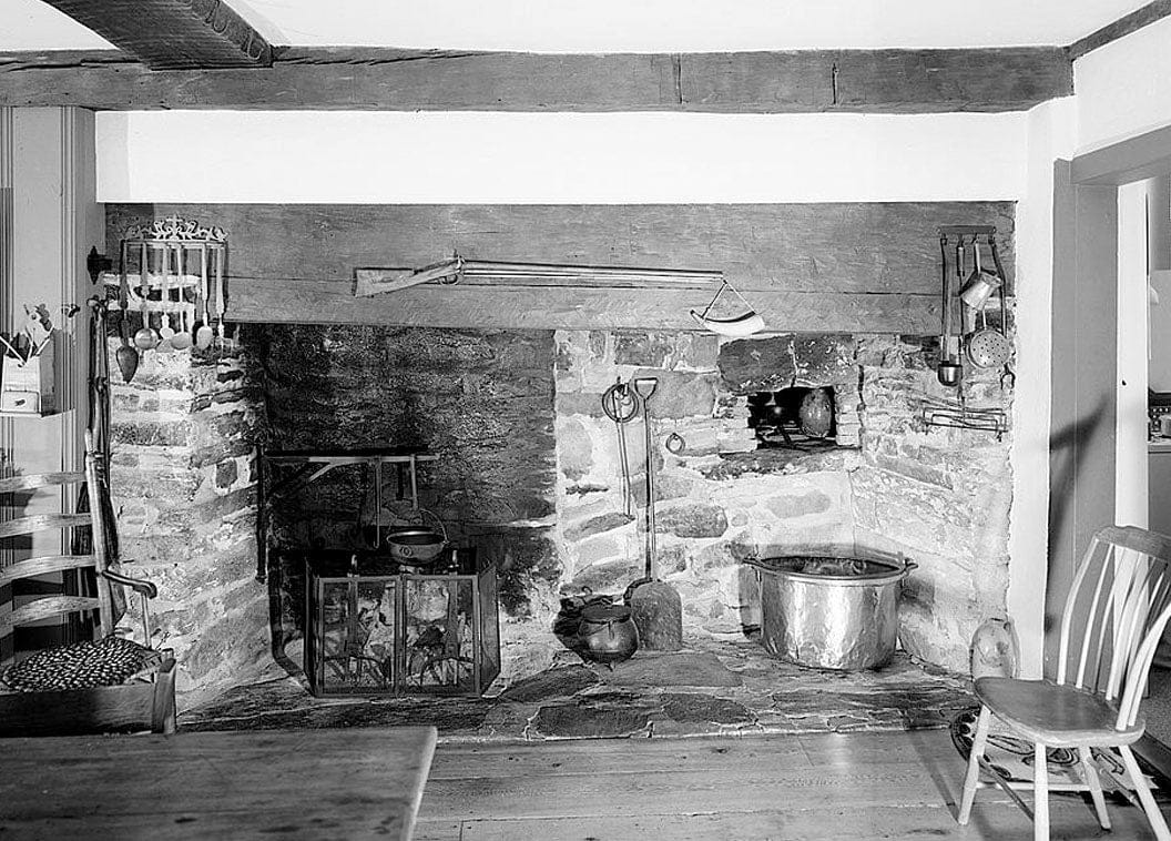 Historic Photo : Samuel Knap House, Oxen Walk, 984 Stillwater Road, Stamford, Fairfield County, CT 2 Photograph