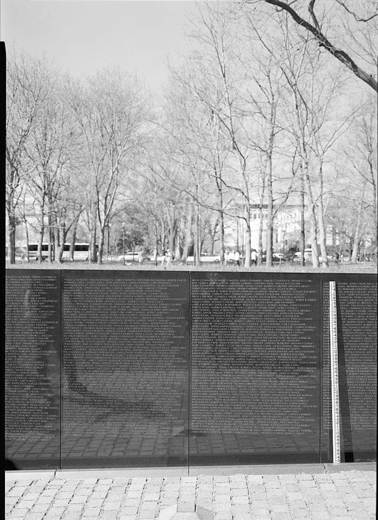 Historic Photo : Vietnam Veterans Memorial, West Potomac Park, Washington, District of Columbia, DC 4 Photograph