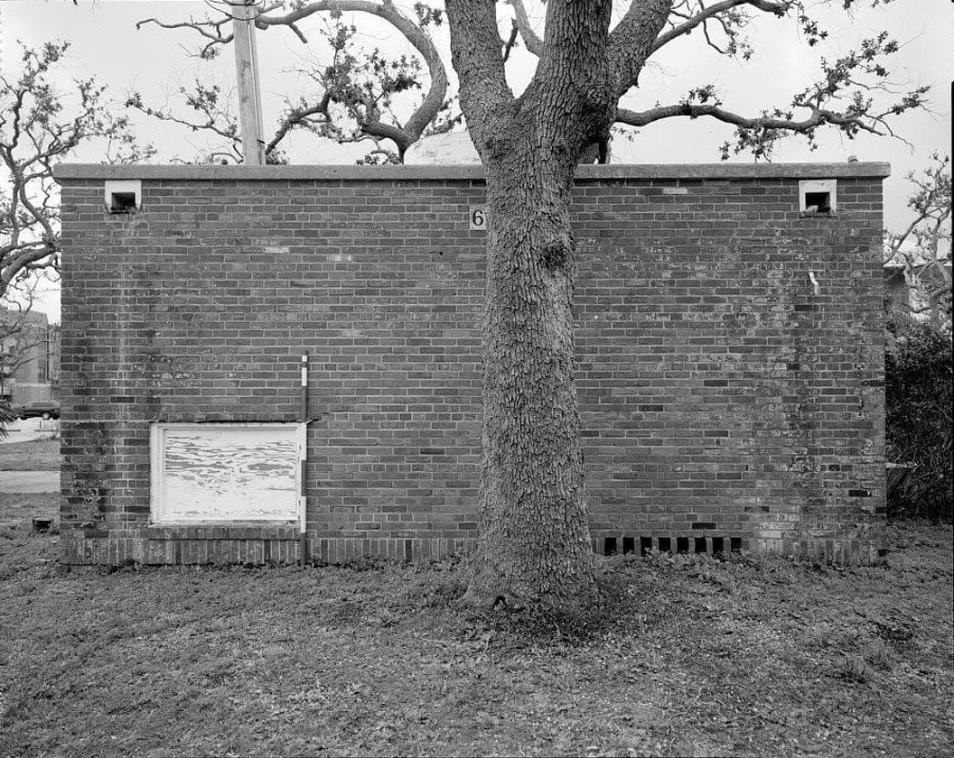 Historic Photo : U.S. Naval Air Station, Pumphouse, Center Avenue, Pensacola, Escambia County, FL 1 Photograph