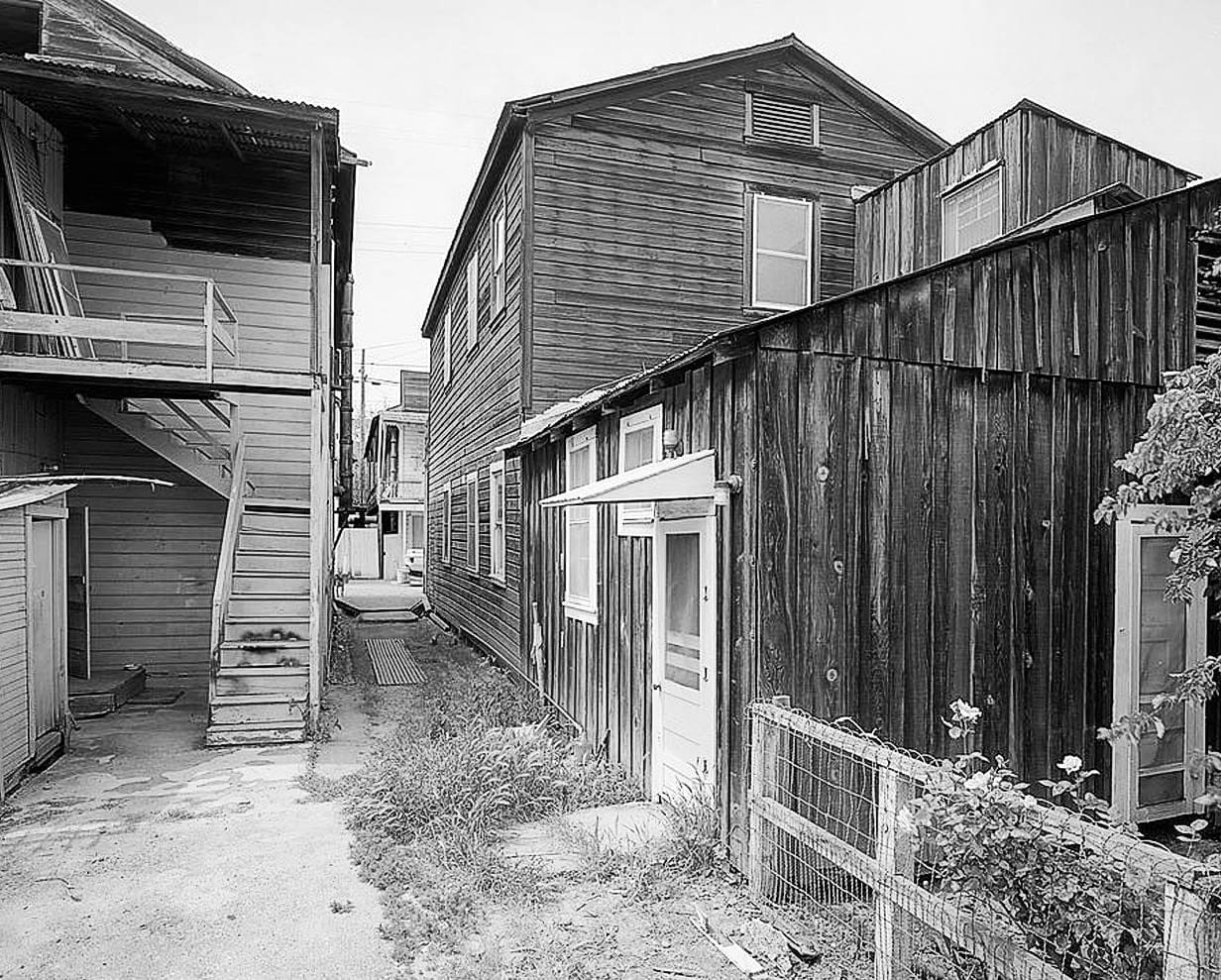 Historic Photo : Town of Locke, Residential Building, 13931 Main Street, Locke, Sacramento County, CA 2 Photograph