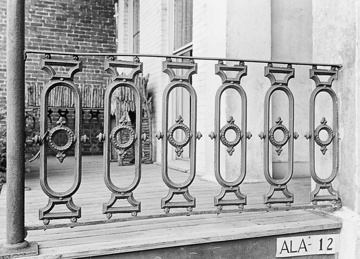 Historic Photo : Girard Double House, 56-58 South Conception Street, Mobile, Mobile County, AL 1 Photograph