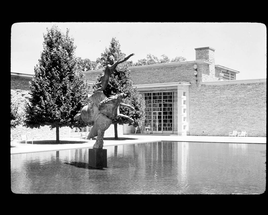 Historic Photo : Des Moines Art Center, Greenwood Park, Des Moines, Polk County, IA 4 Photograph