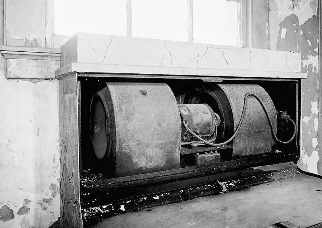 Hot Springs National Park, Bathhouse Row, Ozark Bathhouse: Mechanical & Piping Systems, State Highway 7, 1 mile north of U.S. Highway 70, Hot Springs, Garland County, AR 1