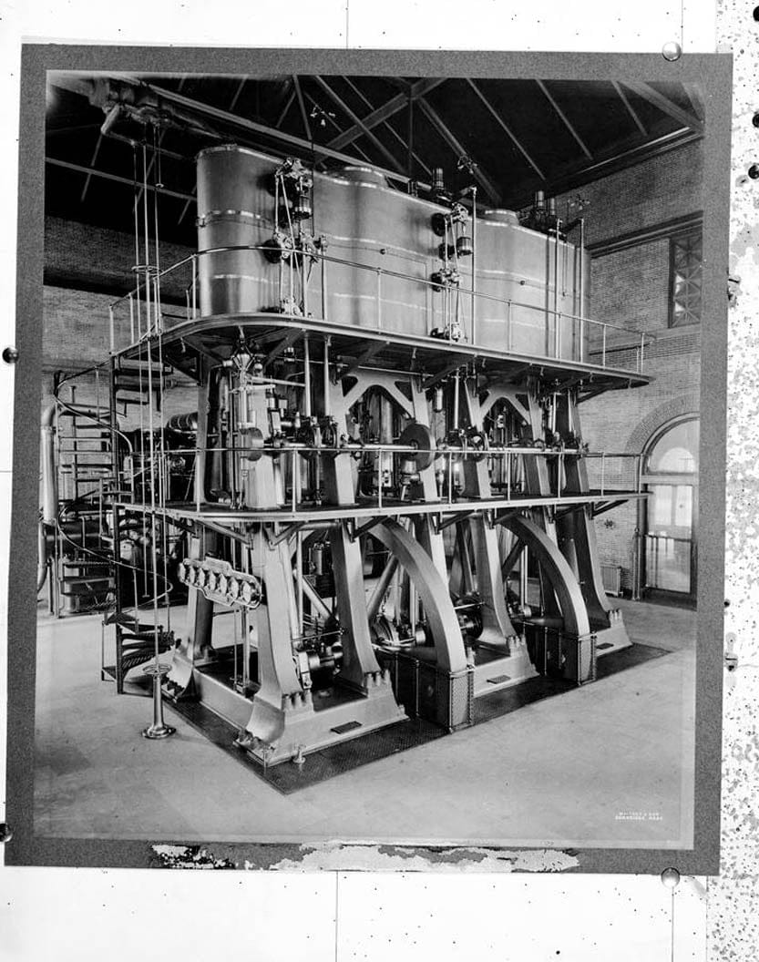 Historic Photo : Brandywine Pumping Station, Sixteenth & Market Streets, Wilmington, New Castle County, DE 4 Photograph