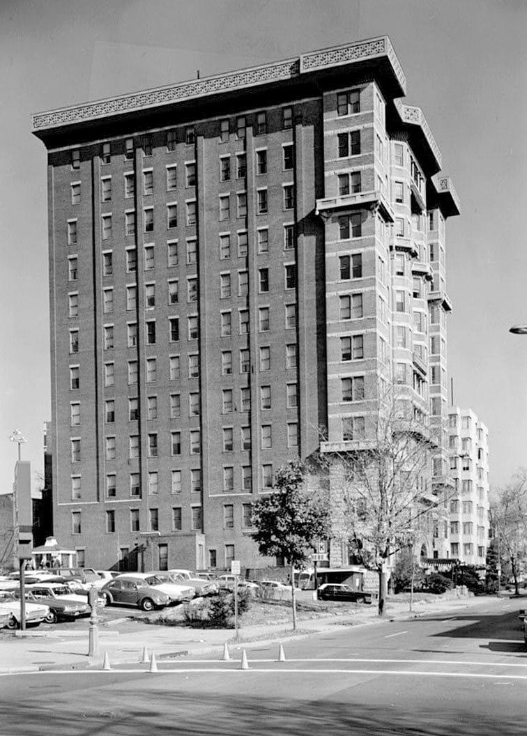 Historic Photo : Cairo Hotel, 1615 Q Street Northwest, Washington, District of Columbia, DC 1 Photograph