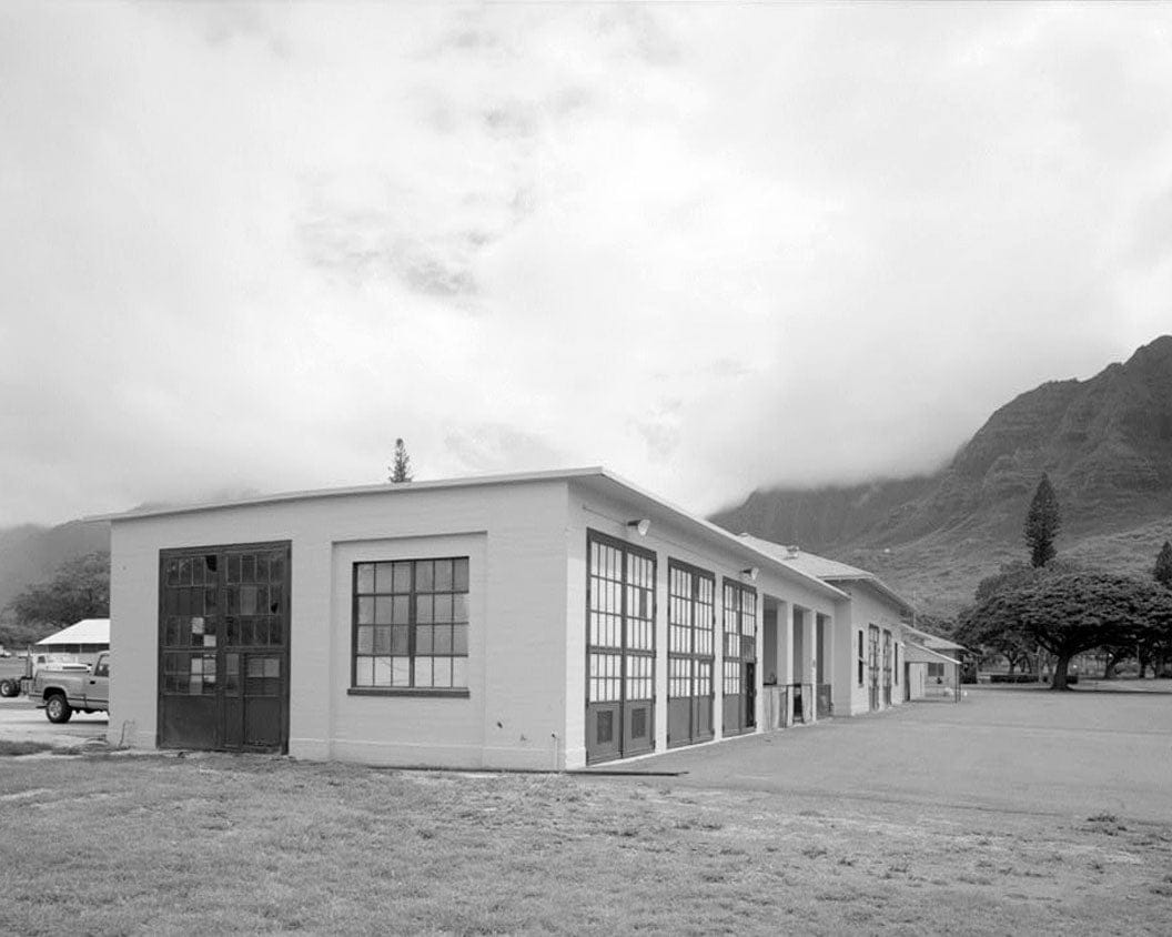Naval Magazine Lualualei, Headquarters Branch, Garage-Shop, West of Kolekole Road, near Constitution Street intersection, Pearl City, Honolulu County, HI 1