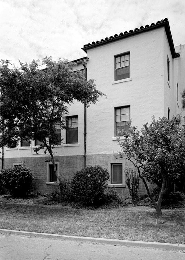 Historic Photo : U.S. Naval Hospital, Surgeon's Quarters, Park Boulevard, Balboa Park, San Diego, San Diego County, CA 1 Photograph