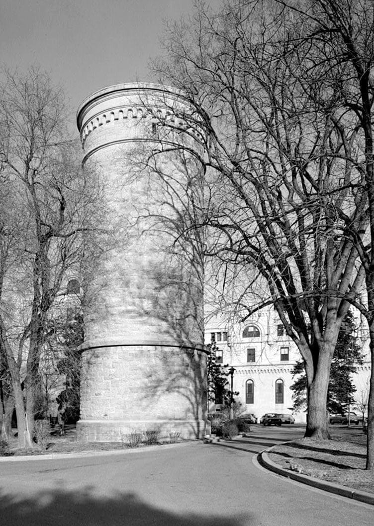 Historic Photo : U.S. Soldiers Home, Watertower, Rock Creek Church Road & Upshur Street Northwest, Washington, District of Columbia, DC 1 Photograph