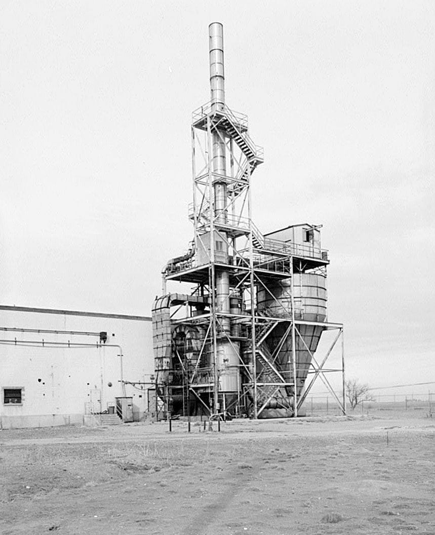 Rocky Mountain Arsenal, Ammunition Demolition Building, 3250 feet South of Ninth Avenue; 1750 feet West of E Street, Commerce City, Adams County, CO 1
