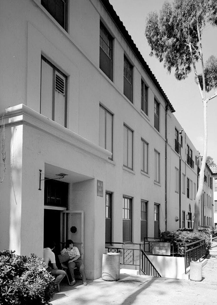 Historic Photo : U.S. Naval Hospital, North Crosswalk, Park Boulevard, Balboa Park, San Diego, San Diego County, CA 2 Photograph