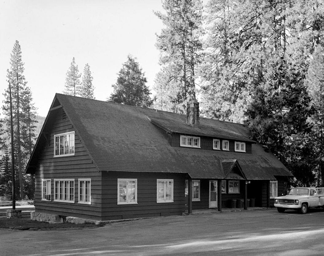 Historic Photo : Lassen Volcanic National Park, Park Headquarters, Mineral, Tehama County, CA 4 Photograph
