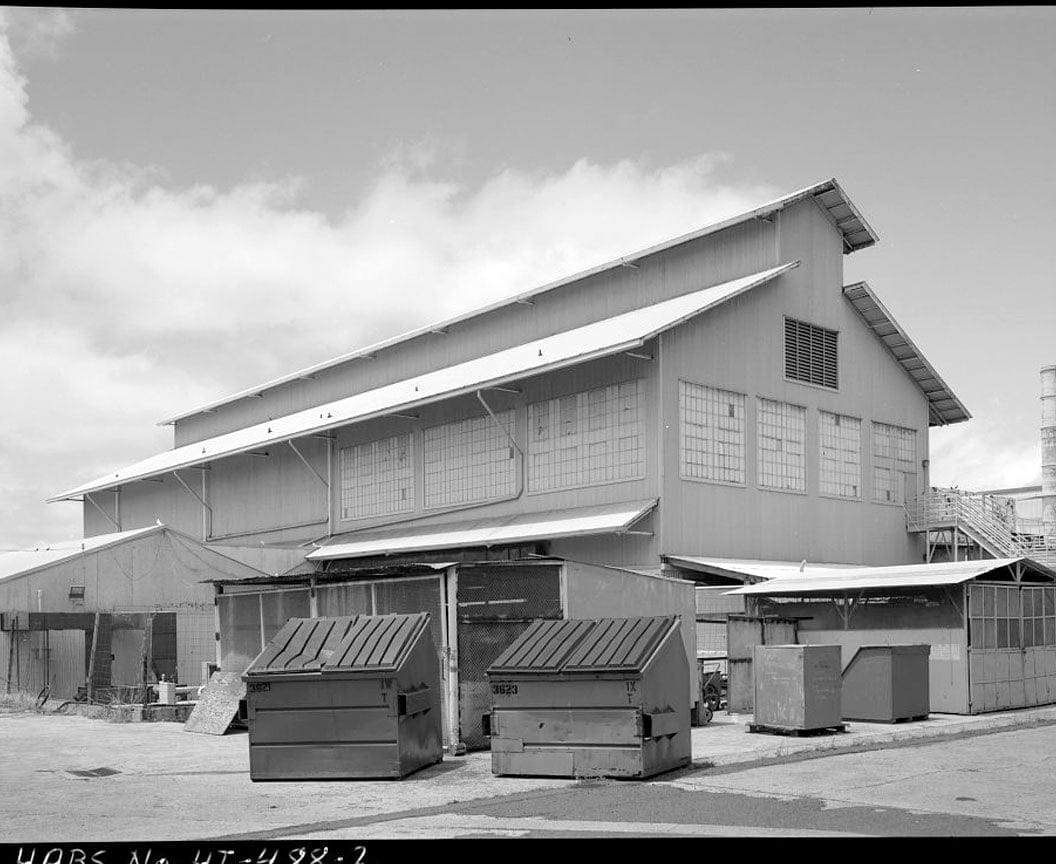Historic Photo : U.S. Naval Base, Pearl Harbor, Paint Shop & Rigging Loft, Sixth Street between Avenues E & G, Pearl City, Honolulu County, HI 4 Photograph