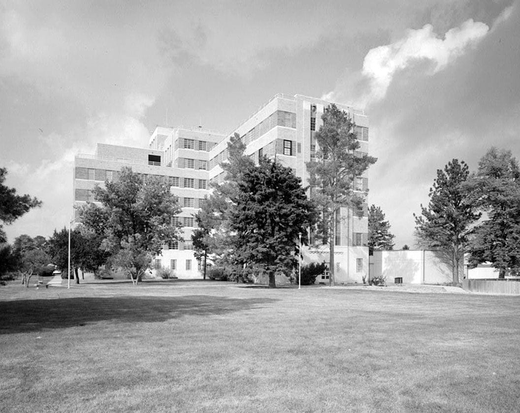 Fitzsimons General Hospital, Main Hospital Building, Charlie Kelly Boulevard, North side, at intersection of Sharon A. Lane Drive, Aurora, Adams County, CO 2