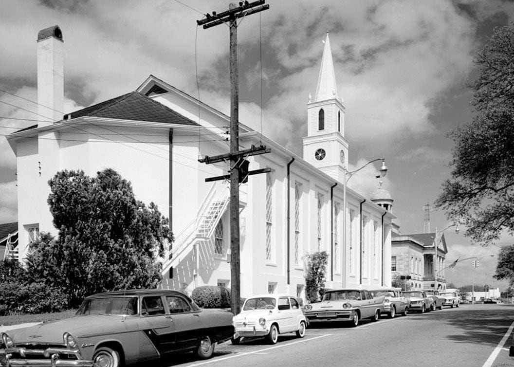 Historic Photo : First Presbyterian Church, Adams & Park Streets, Tallahassee, Leon County, FL 2 Photograph
