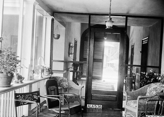 Historic Photo : W. B. Carr House, 301 Maple Street, Tuskegee, Macon County, AL 1 Photograph