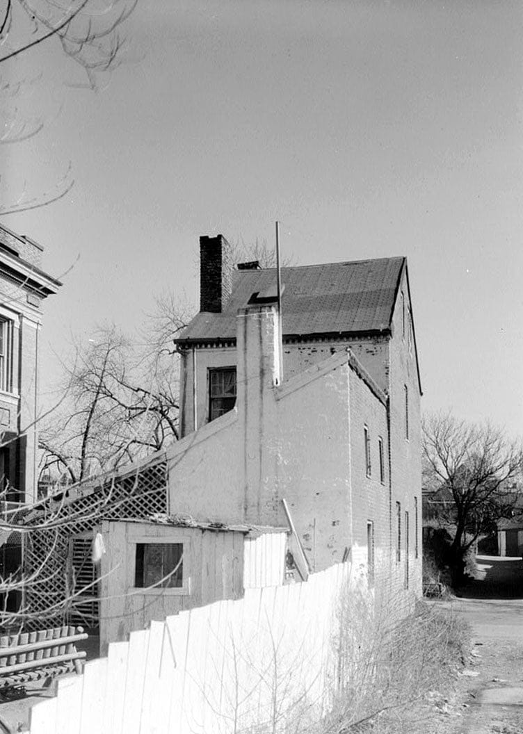 Historic Photo : David Walker House, 932 Twenty-seventh Street Northwest, Washington, District of Columbia, DC 1 Photograph