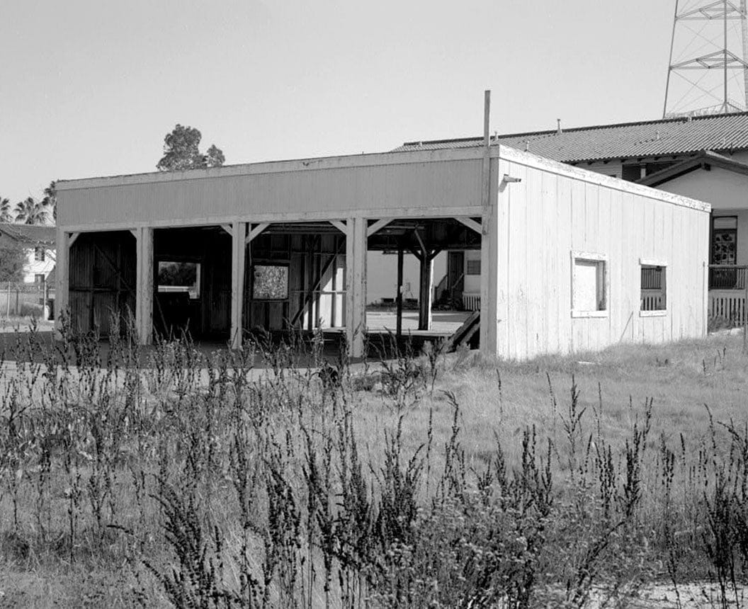 Historic Photo : Chollas Heights Naval Radio Transmitting Facility, Quarters F Garage, 6410 Zero Road, San Diego, San Diego County, CA 1 Photograph