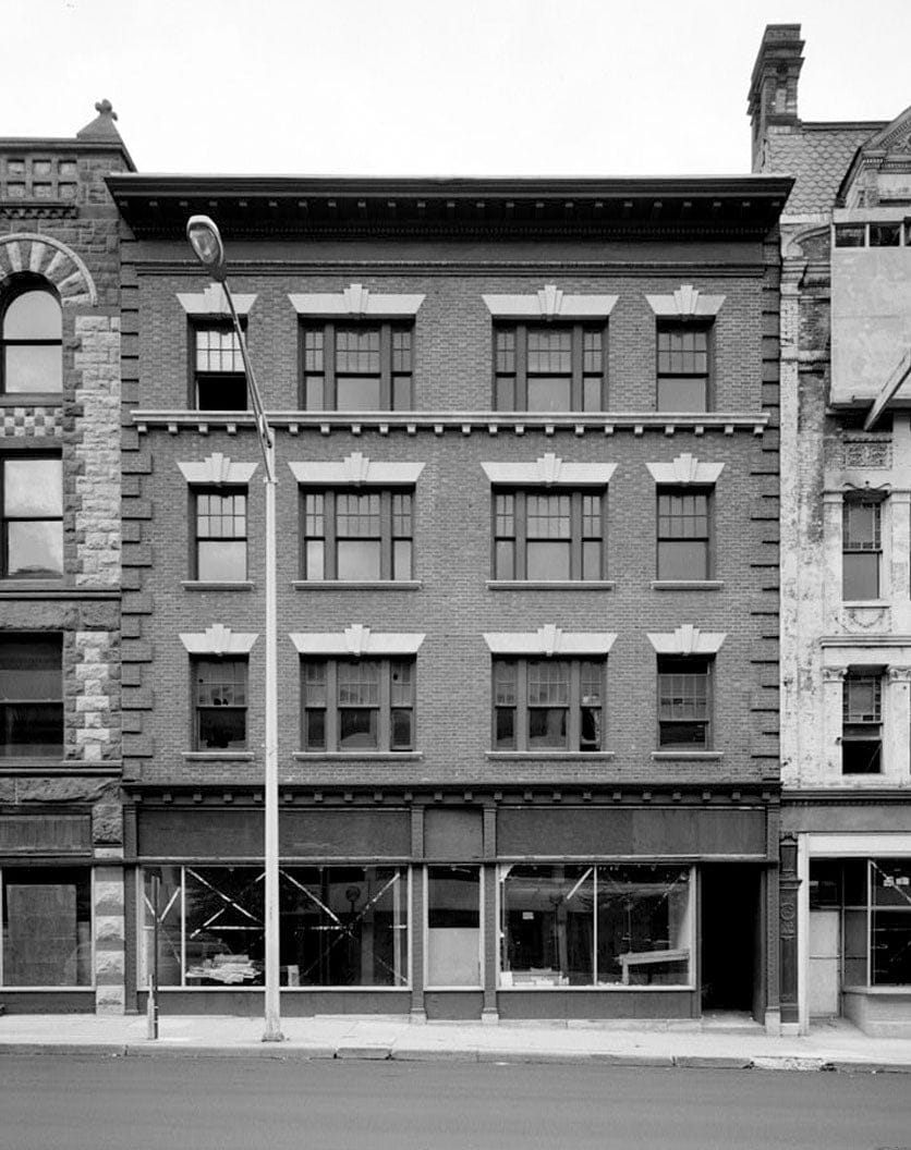 Historic Photo : Whittemore Building, 214-219 Bank Street, Waterbury, New Haven County, CT 2 Photograph