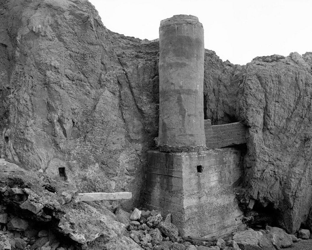 Historic Photo : Mile Rock Tunnel, Under Forty-eighth Avenue from Cabrillo Street to San Francisco Bay at Point Lobos, San Francisco, San Francisco County, CA 1 Photograph