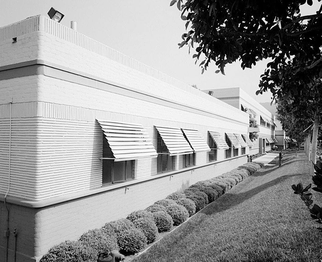 Historic Photo : Walt Disney Studios, Process Laboratory, Corner of Buena Vista Street & Alameda Avenue, Burbank, Los Angeles County, CA 7 Photograph
