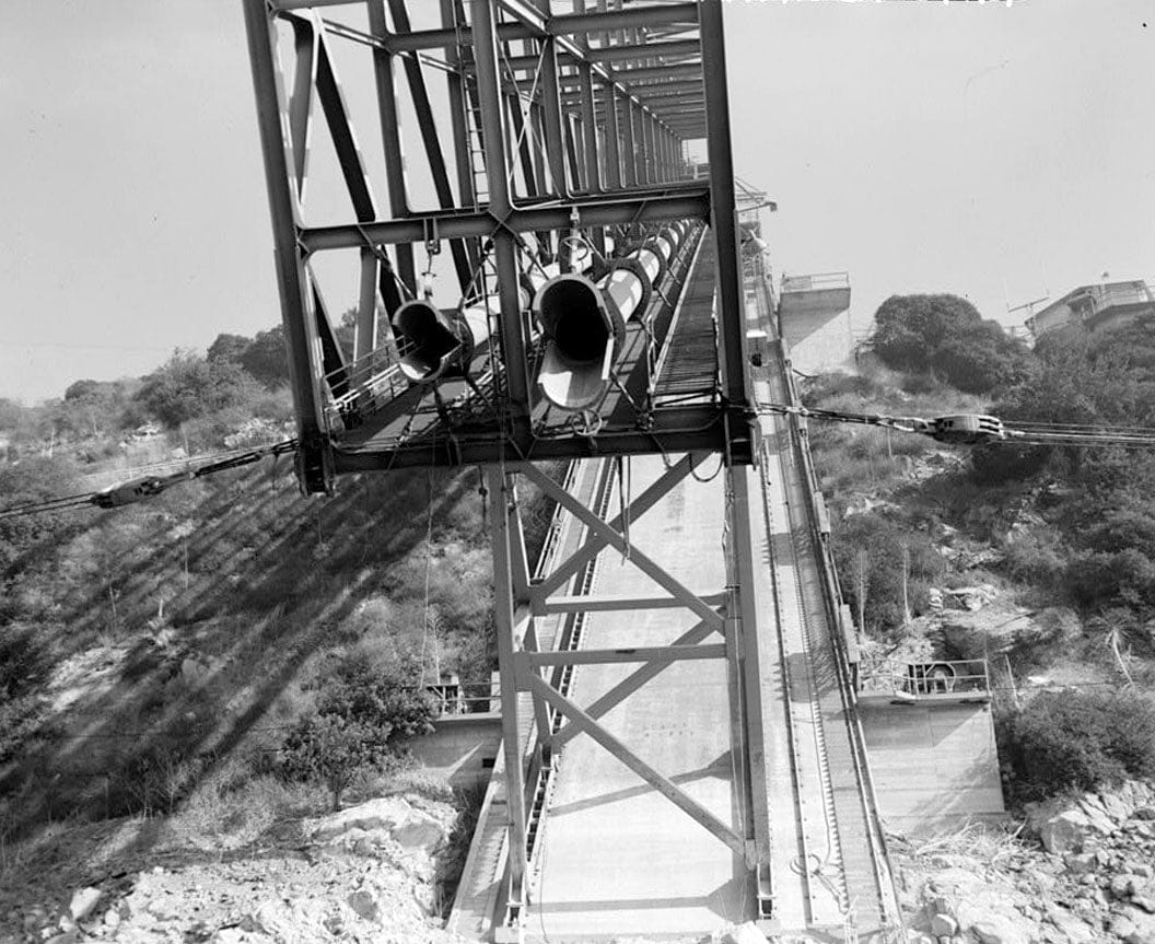 Historic Photo : Variable Angle Launcher Complex, Variable Angle Launcher, CA State Highway 39 at Morris Reservior, Azusa, Los Angeles County, CA 8 Photograph