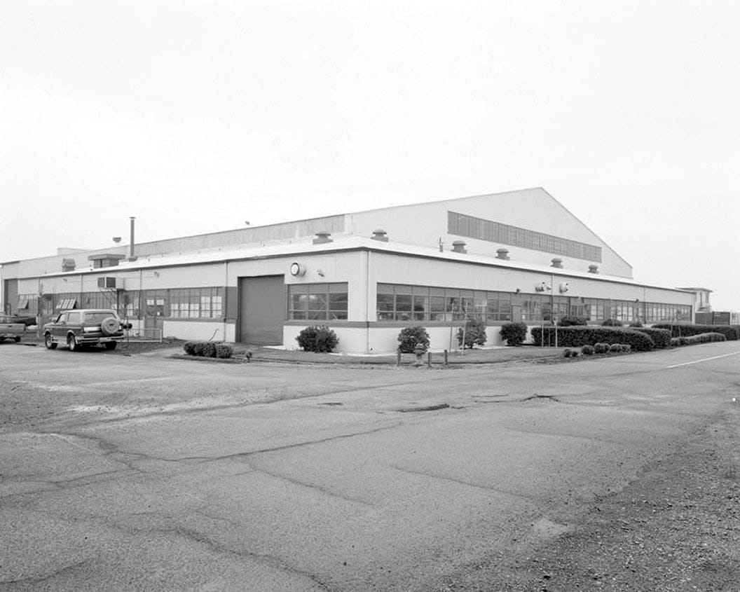 Historic Photo : Travis Air Force Base, Readiness Maintenance Hangar, W Street, Air Defense Command Readiness Area, Fairfield, Solano County, CA 1 Photograph