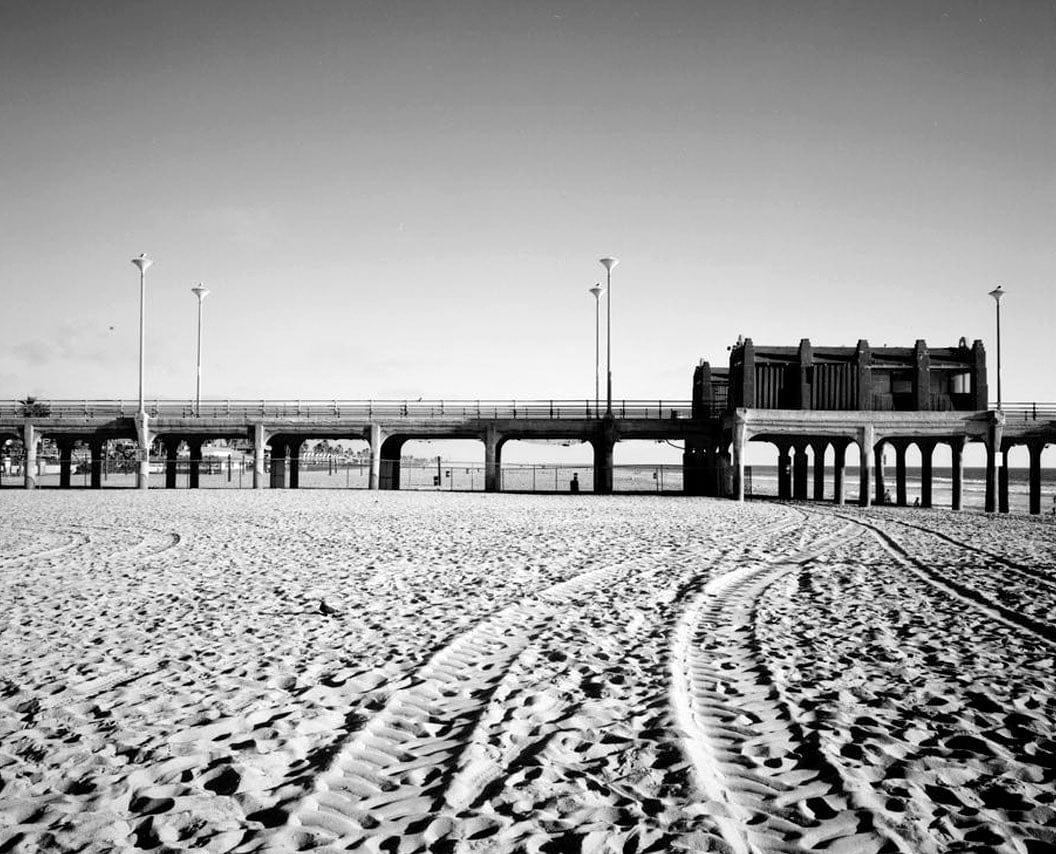 Historic Photo : Huntington Beach Municipal Pier, Pacific Coast Highway at Main Street, Huntington Beach, Orange County, CA 12 Photograph