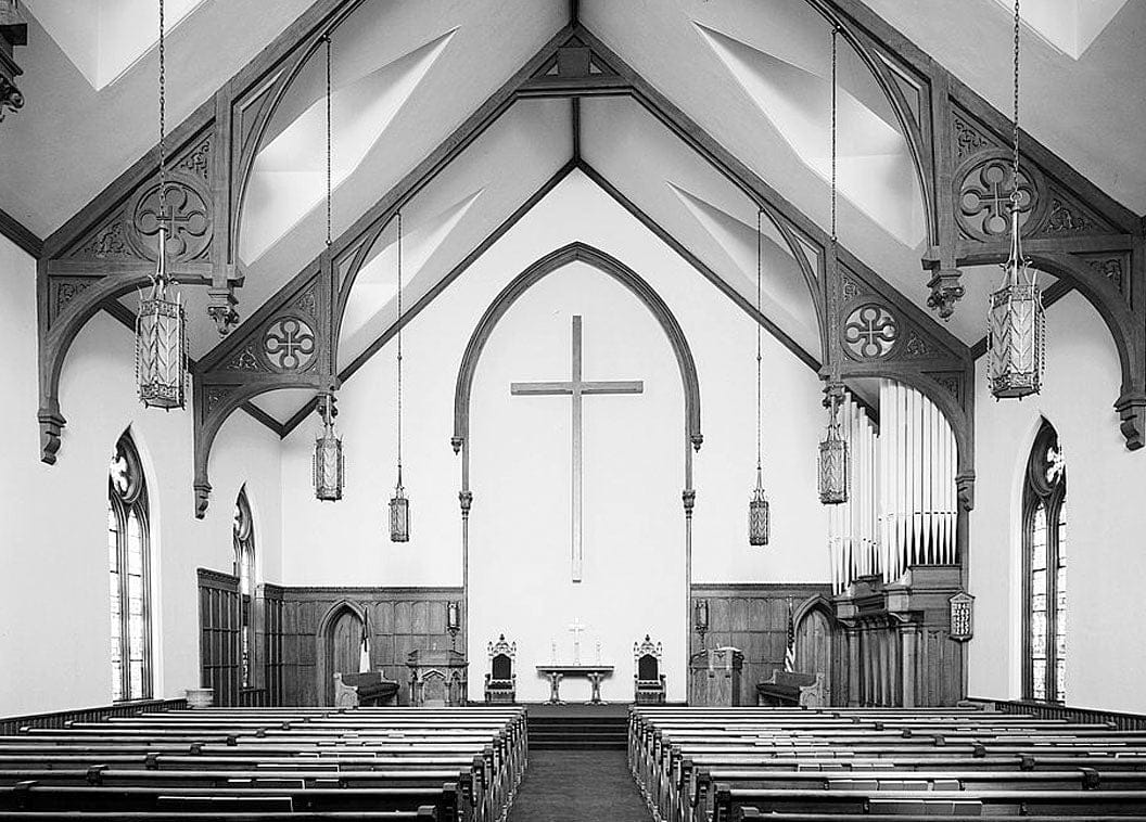 Historic Photo : Southport Congregational Church, 523 Pequot Road, Southport, Fairfield County, CT 1 Photograph